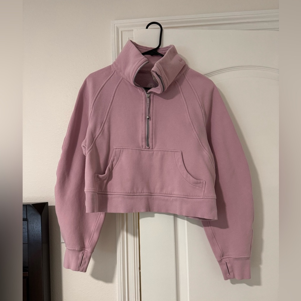 Lululemon Scuba Funnel Neck Half Zip